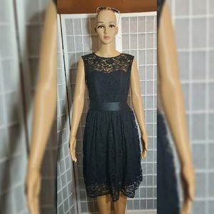 TEVOLIO SLEEVELESS LACE DRESS FOR WOMEN'S